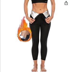 Sauna compression leggings